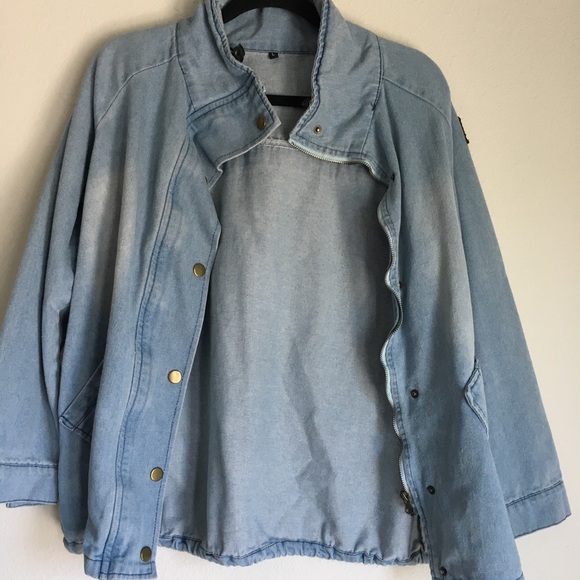 summer weight denim jacket